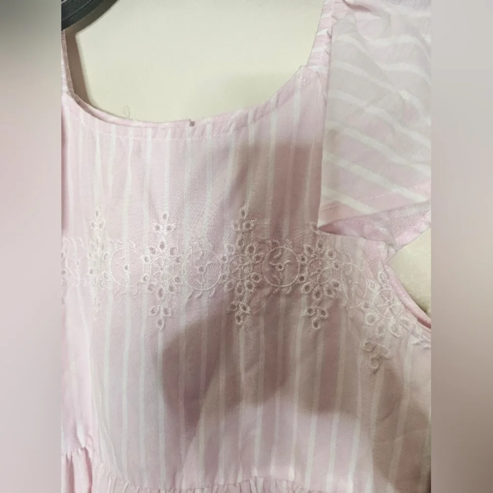 Gap Kids Girls Woven Dress PinkSize L 10-12